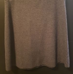 Zara grey sweater knee-length skirt, Size M